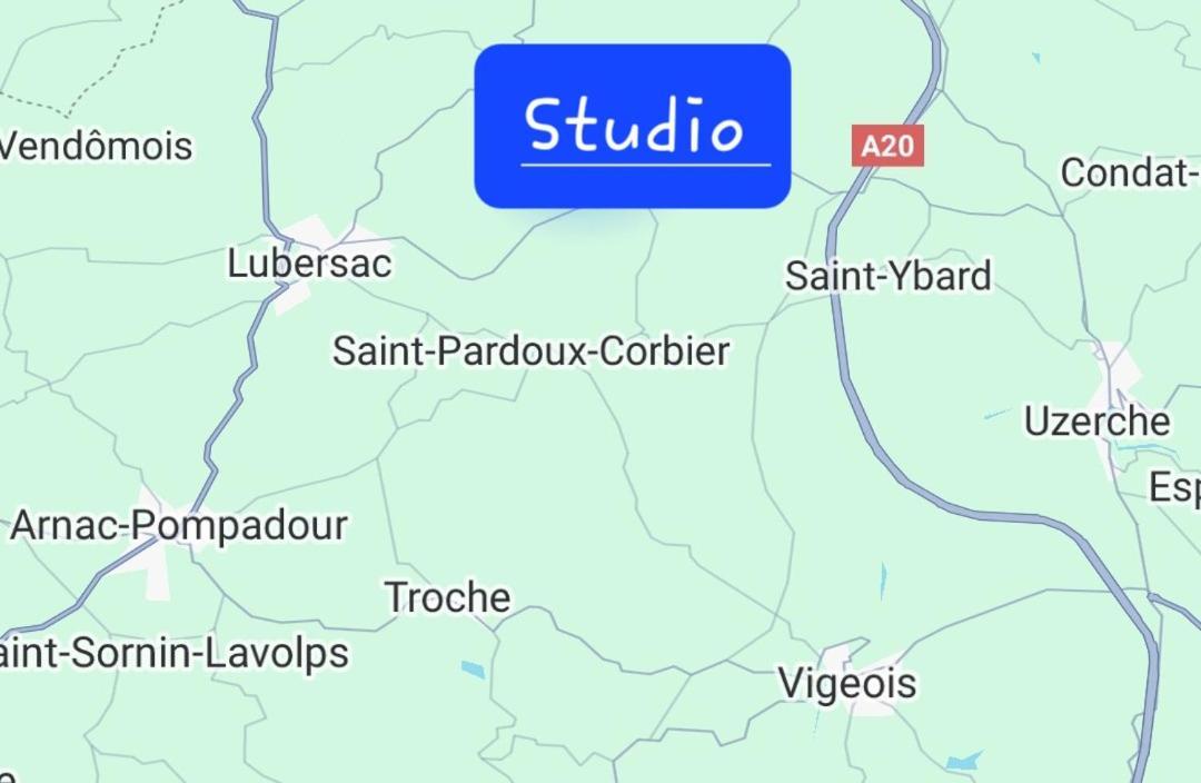Studio L'Audrerie. Saint-Pardoux-Corbier Экстерьер фото