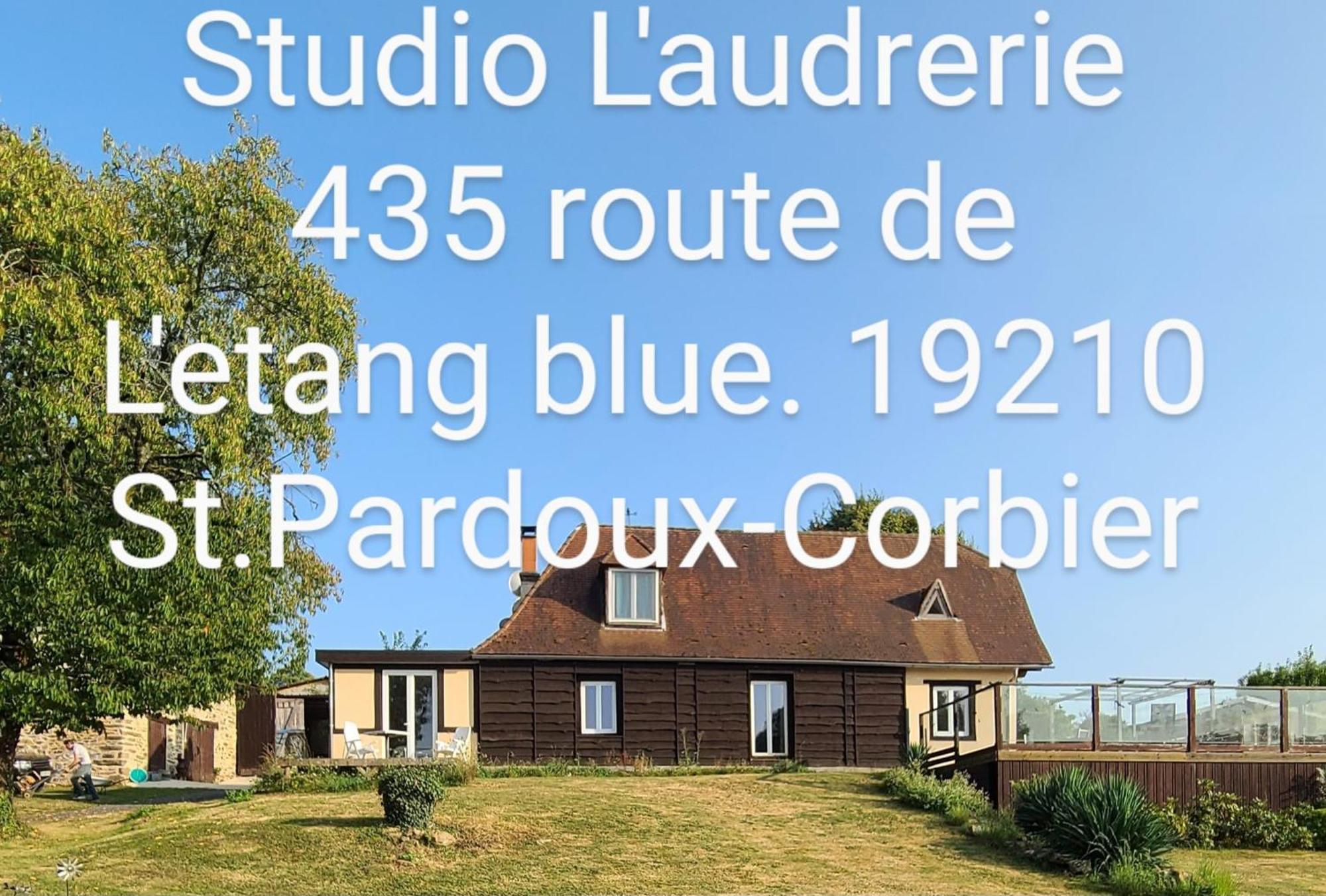 Studio L'Audrerie. Saint-Pardoux-Corbier Экстерьер фото